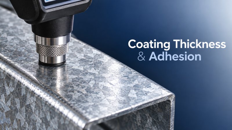 The Hot-Dip Galvanized Process: Coating Thickness and Adhesion