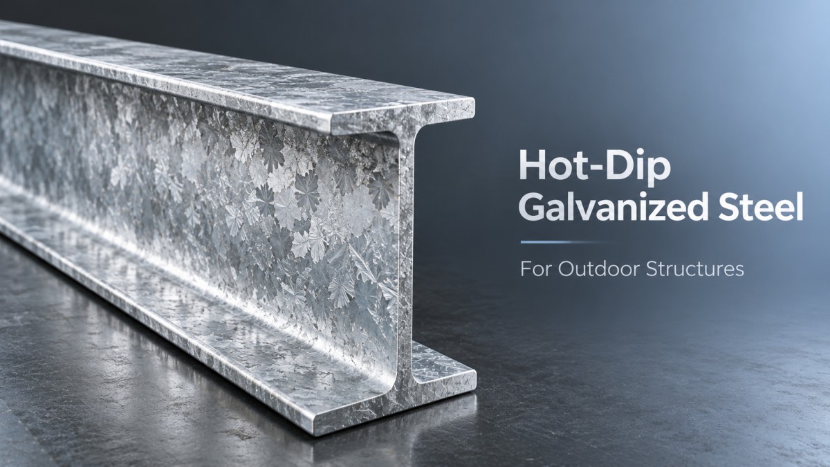 Quando especificar aço galvanizado por imersão a quente para estruturas externas Quando especificar aço galvanizado por imersão a quente para estruturas externas