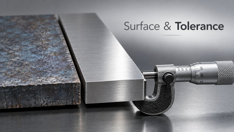 Hot Rolled vs. Cold Rolled Steel Sheet: Surface and Tolerance