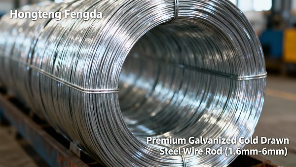 Premium Galvanized Cold Drawn Steel Wire Rod (1.6mm - 6mm)