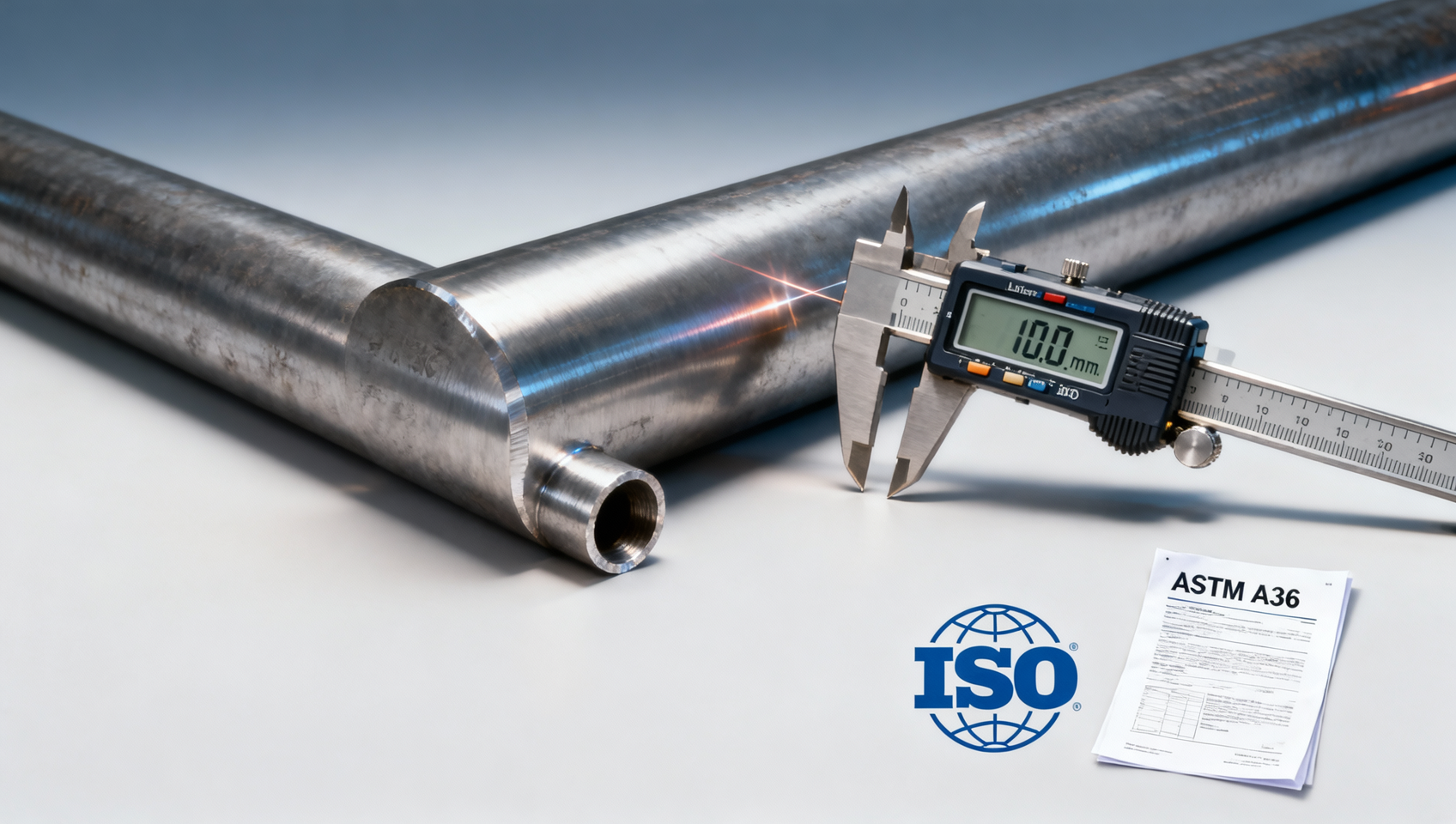 From inquiry to shipment: How we guarantee consistent dimensional tolerance (±0.1mm) on high strength A36 Carbon Steel Round Bar