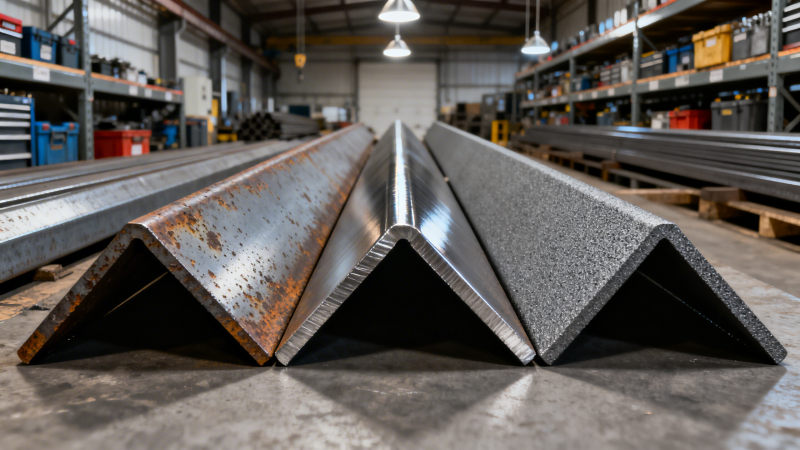 Carbon Steel Angle Bar Surface Finish Options: Hot Rolled, Pickled & Oiled, or Shot Blasted — Which Suits Your Fabrication Line?