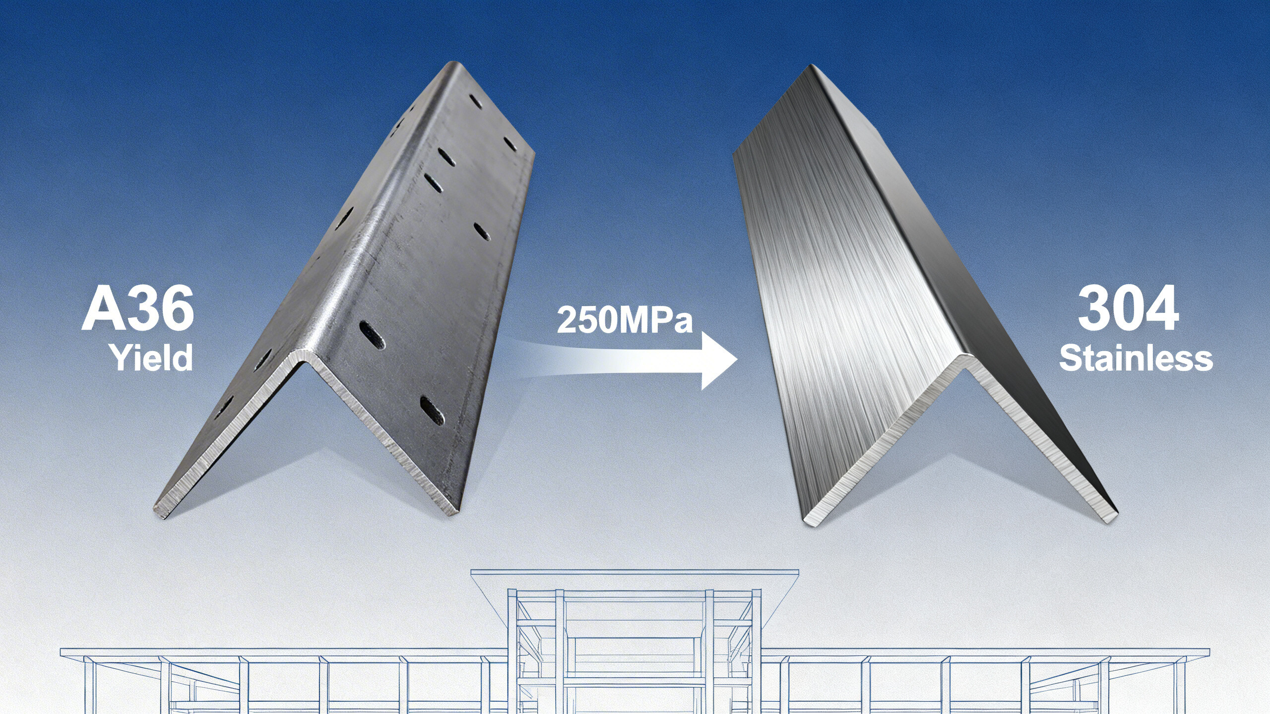 a36 steel angle vs brushed steel angle: Which Option Offers Better Structural Performance?