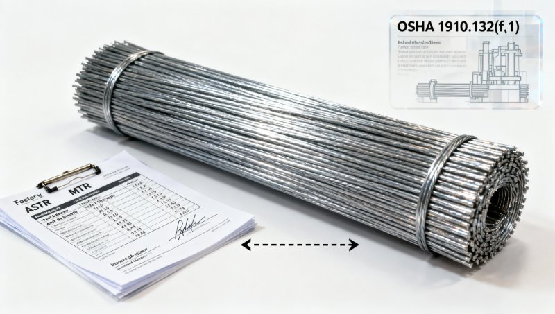 Does mild steel wire price per ton include mill test reports—and why skipping them risks OSHA noncompliance Does mild steel wire price per ton include mill test reports—and why skipping them risks OSHA noncompliance