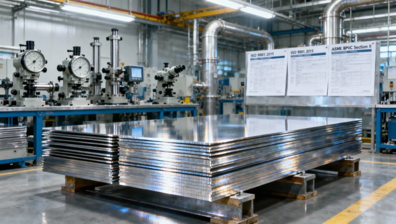 Is your corrosion-resistant plate supplier in the Middle East certified to ISO 9001:2015 and ASME BPVC Section II? Is your corrosion-resistant plate supplier in the Middle East certified to ISO 9001:2015 and ASME BPVC Section II?