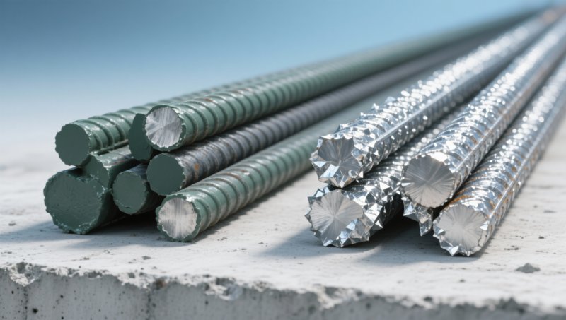 Rebar for foundation: epoxy-coated vs. galvanized—long-term chloride resistance comparison