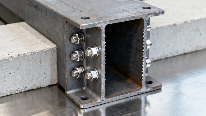Channel steel load capacity drops 18% when bolted at non-standard spacing Channel steel load capacity drops 18% when bolted at non-standard spacing