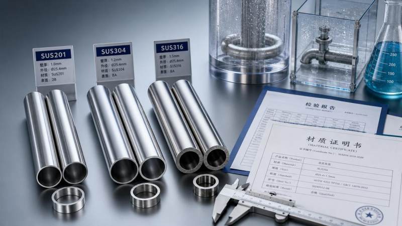 SUS Pipe Grade Differences That Often Lead to Wrong Orders SUS Pipe Grade Differences That Often Lead to Wrong Orders