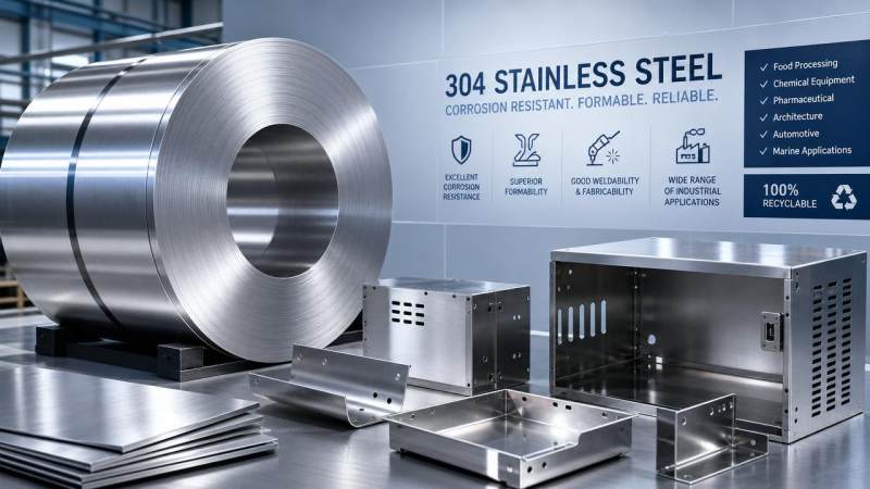 Stainless Steel 304 Coil: Key Uses and Performance Limits Stainless Steel 304 Coil: Key Uses and Performance Limits