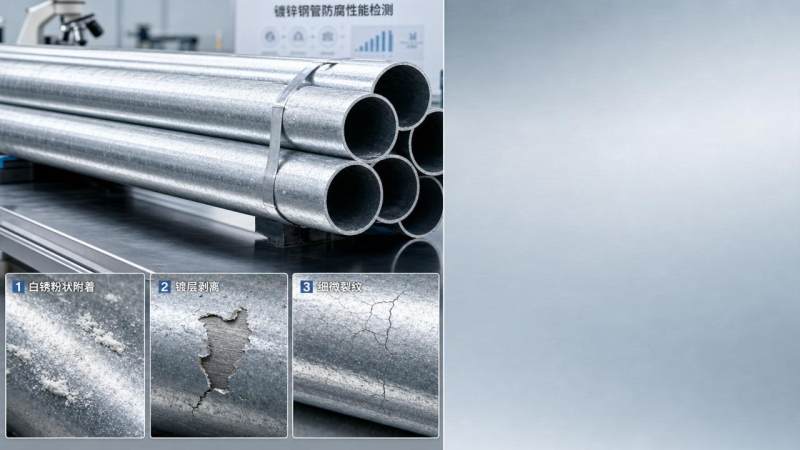 Common coating failures in galvanized pipe steel Common coating failures in galvanized pipe steel