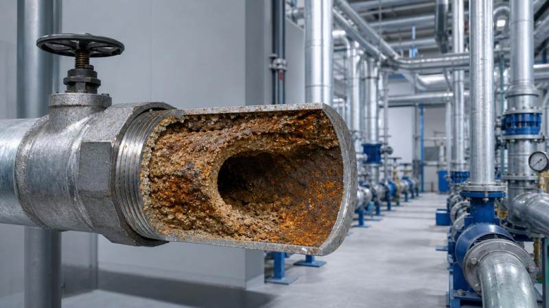 Galvanized plumbing pipe problems in older water lines