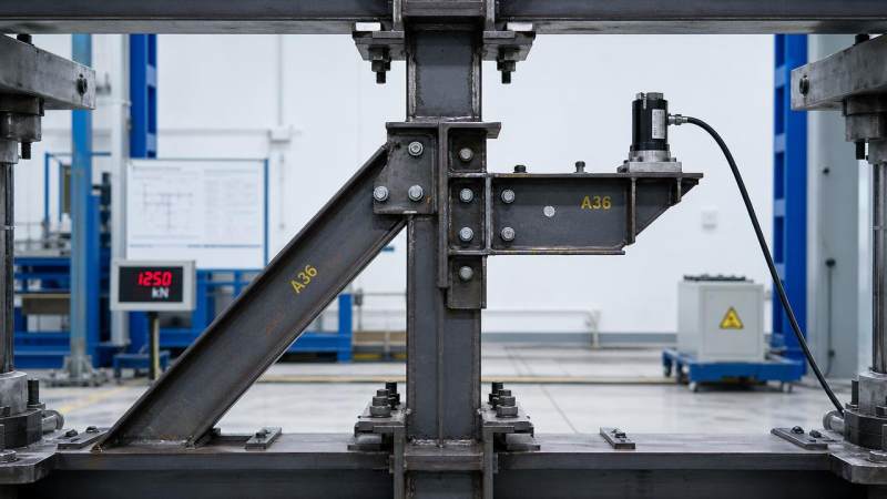 A36 Angle Iron Strength Limits in Support Applications A36 Angle Iron Strength Limits in Support Applications