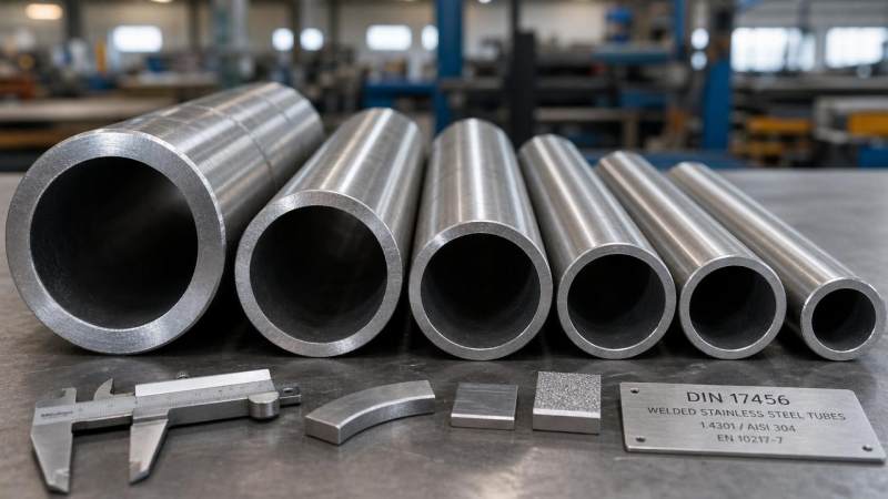 DIN 17456 stainless tube sizes and selection basics