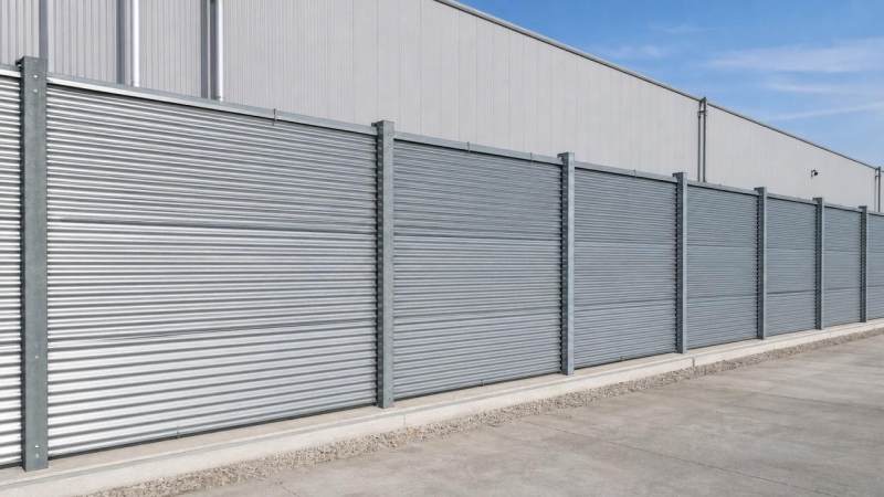 Can galvanized steel corrugated sheet work for fencing