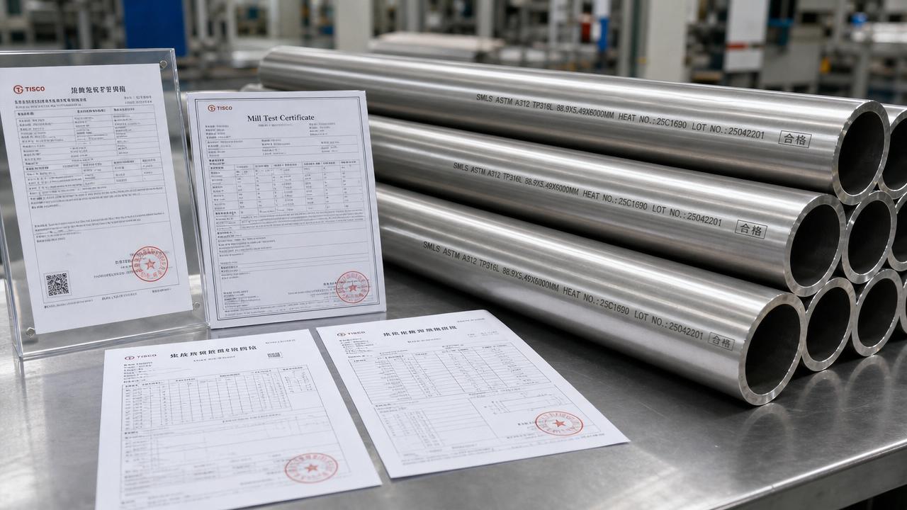 Pipe Stainless Steel Supplier Checklist: Documents and Tests to Request Before Ordering