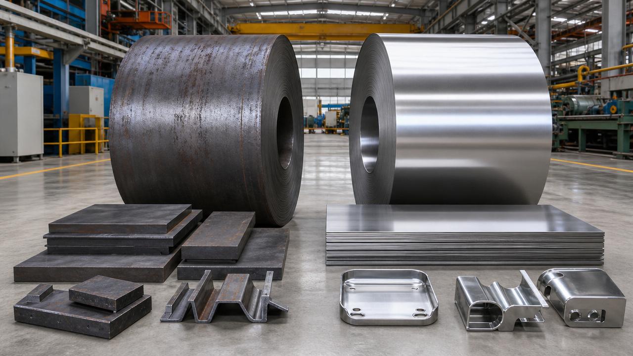 Hot Rolled Steel Coil vs Cold Rolled: Which Fits