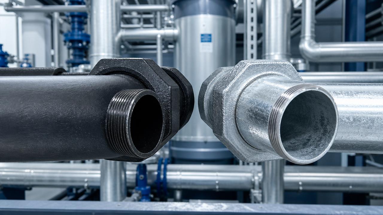 Black Steel Plumbing Pipe vs Galvanized Pipe: Key Differences for Water Systems