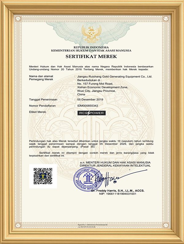 Registered trademark in Indonesia