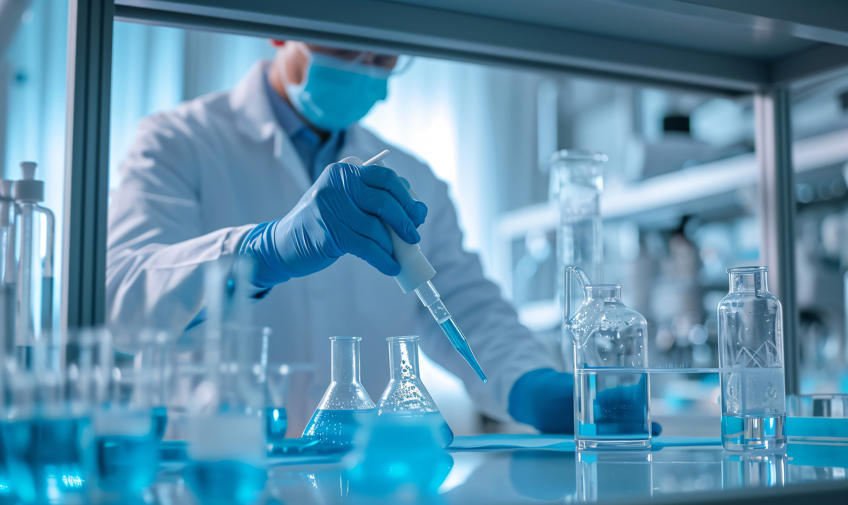 Chiku.com_Laboratory drug development scientist research scientific project_Photograph ID 20510223