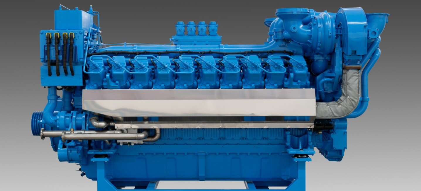 20V diesel engine