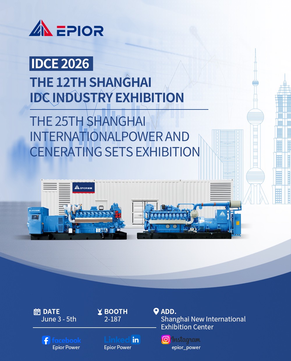 Epior Power | Invites You to Attend the 12th Shanghai International Data Center Exhibition