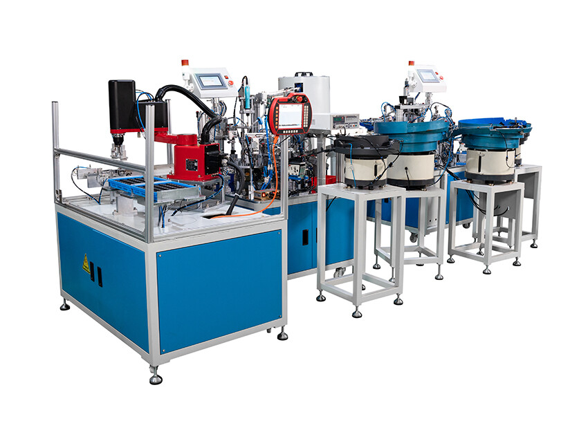 Fully Automatic Solenoid Valve Coil & Terminal Assembly Machine
