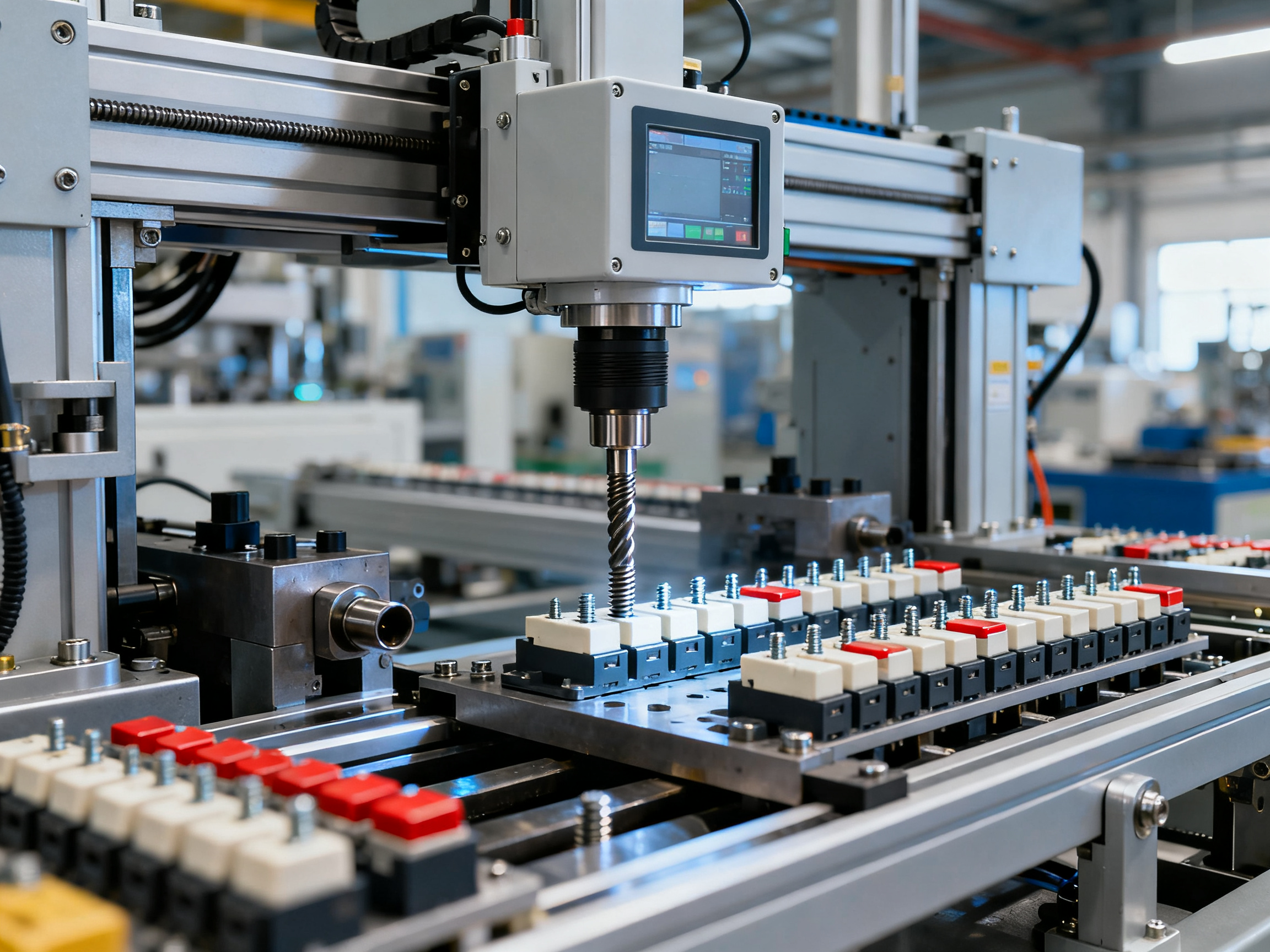 New Automated Tapping Line Enhances Switch and Terminal Block Production