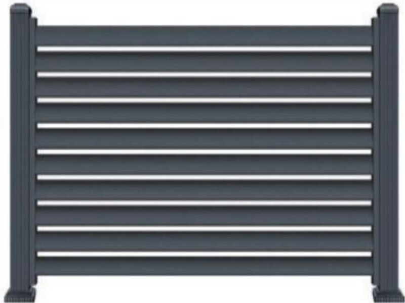 Aluminum alloy fence