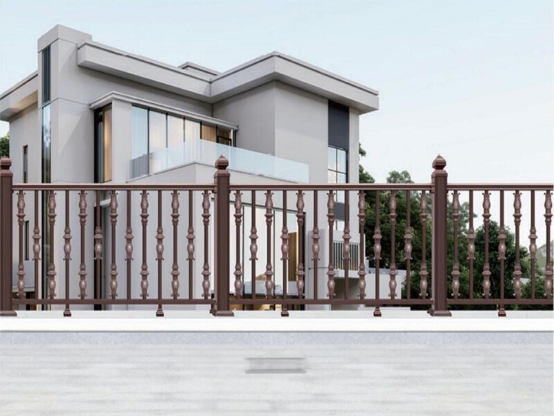 Aluminum alloy guardrail