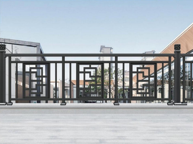 Aluminum alloy fence