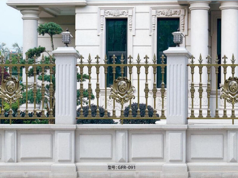 Aluminum alloy guardrail