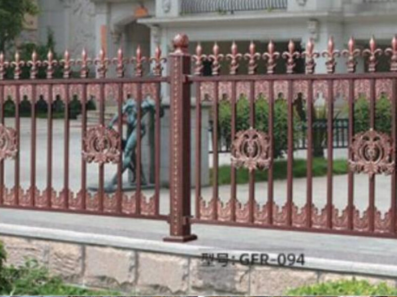Aluminum alloy guardrail