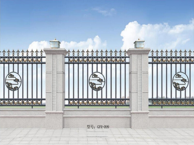 Aluminum alloy fence