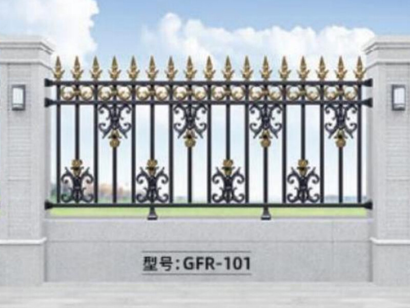 Aluminum alloy guardrail