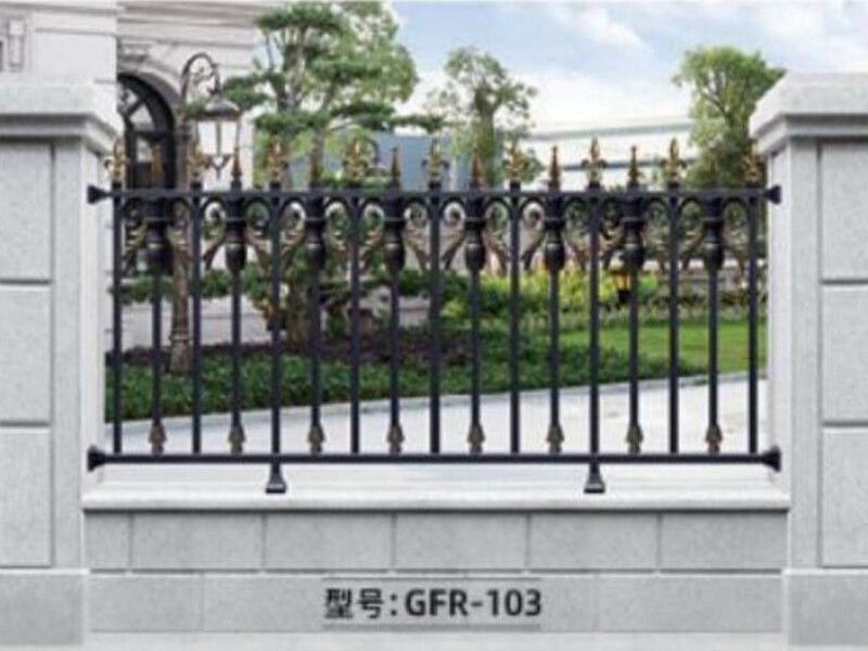 Aluminum alloy guardrail