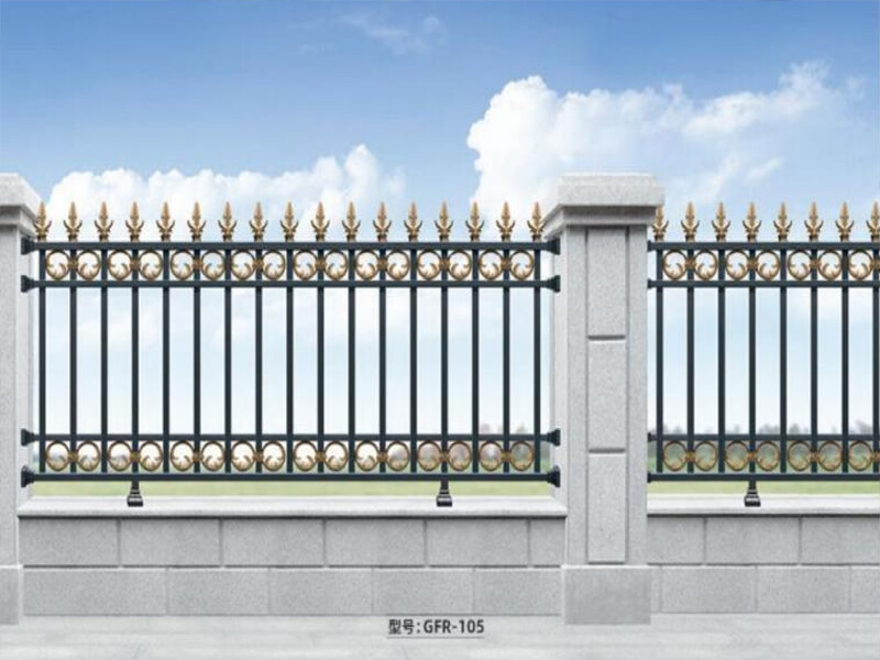 Aluminum alloy guardrail