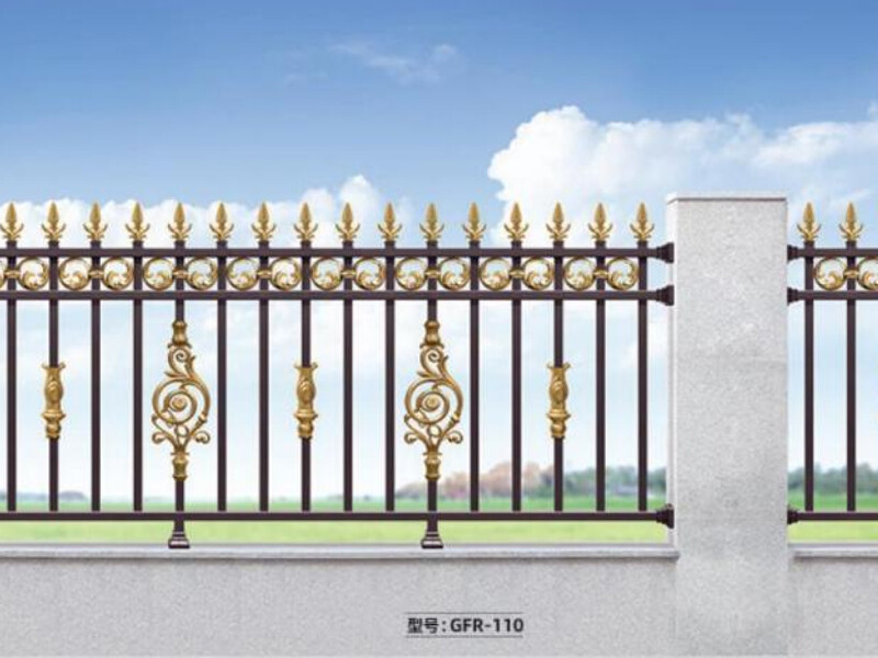 Aluminum alloy guardrail