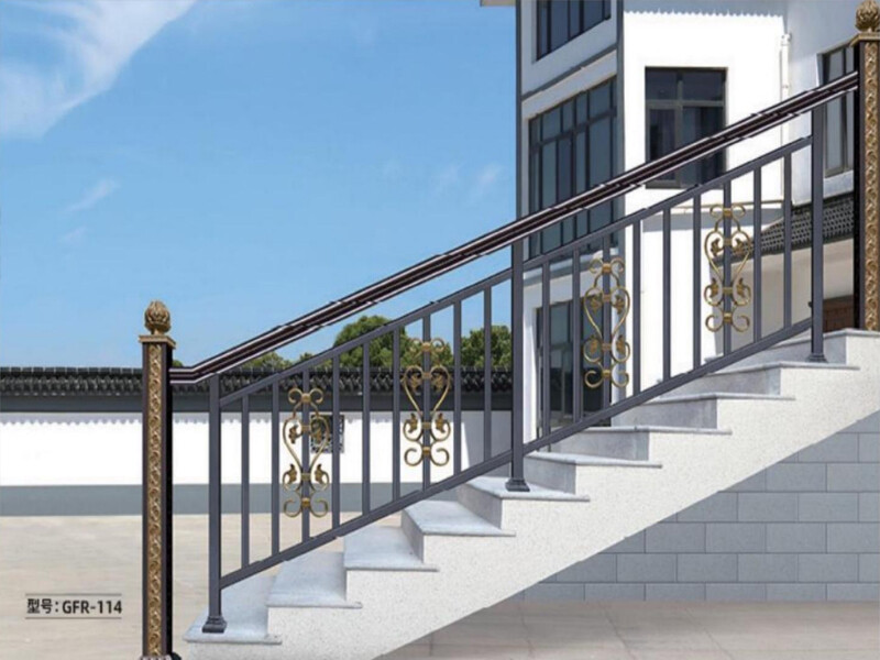 Aluminum alloy guardrail