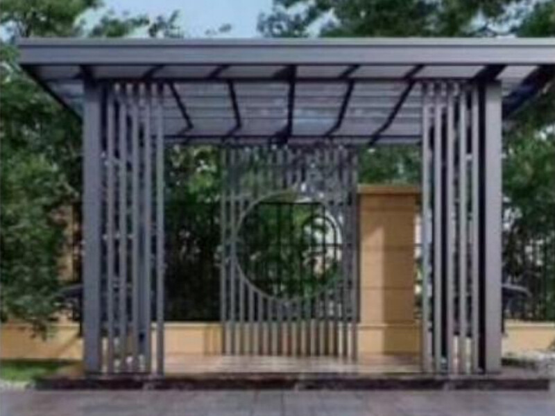Minneapolis Winter Aluminum Pergola Cold Resistant Aluminum Alloy Insulated Louver Roof Design