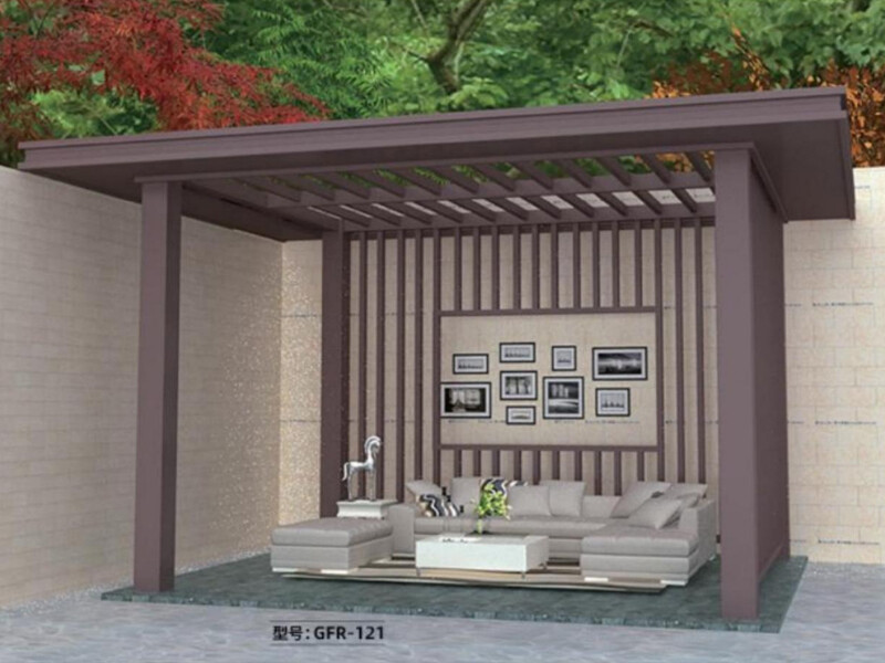 Atlanta Backyard Aluminum Pergola Smart Electric Louver Energy Saving Sunshade Garden Structure