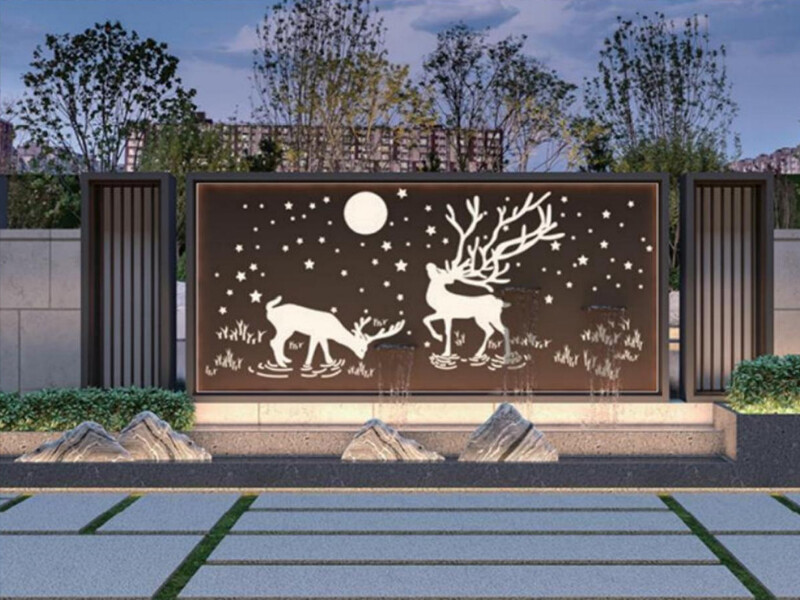 Aluminum alloy fence