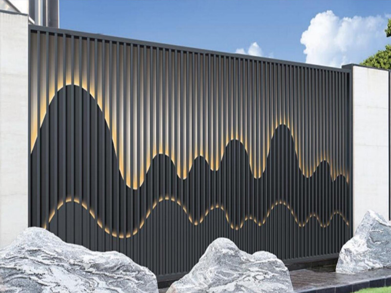 Aluminum alloy guardrail