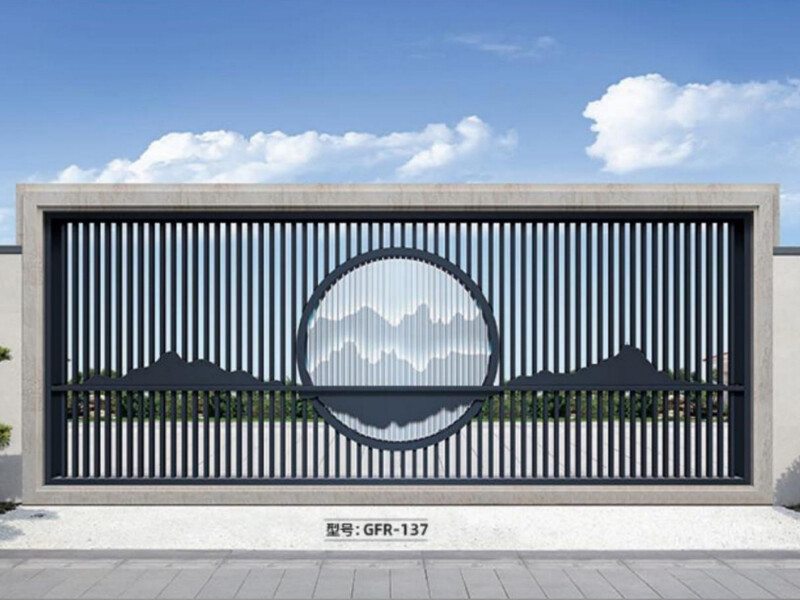 Aluminum alloy guardrail