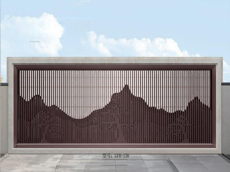 Aluminum alloy fence