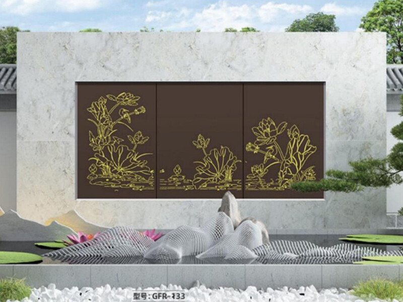 Aluminum alloy fence