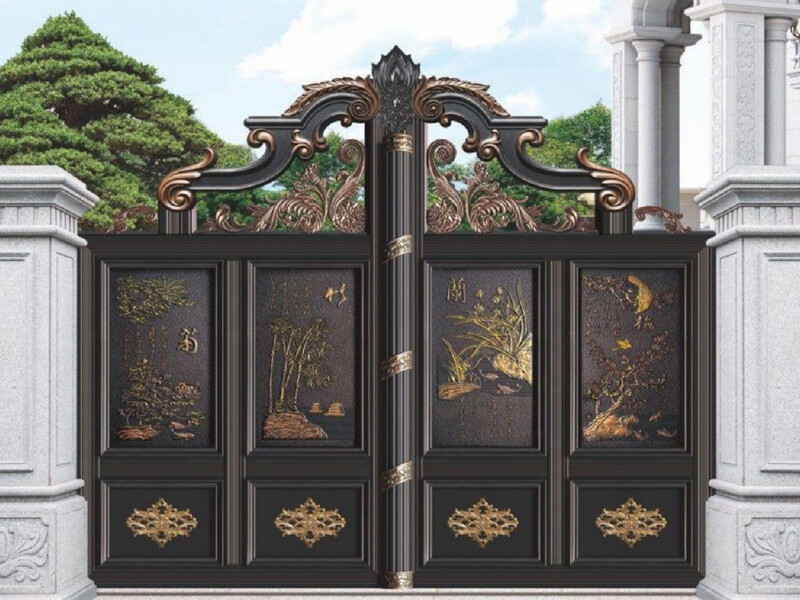 Retractable gate