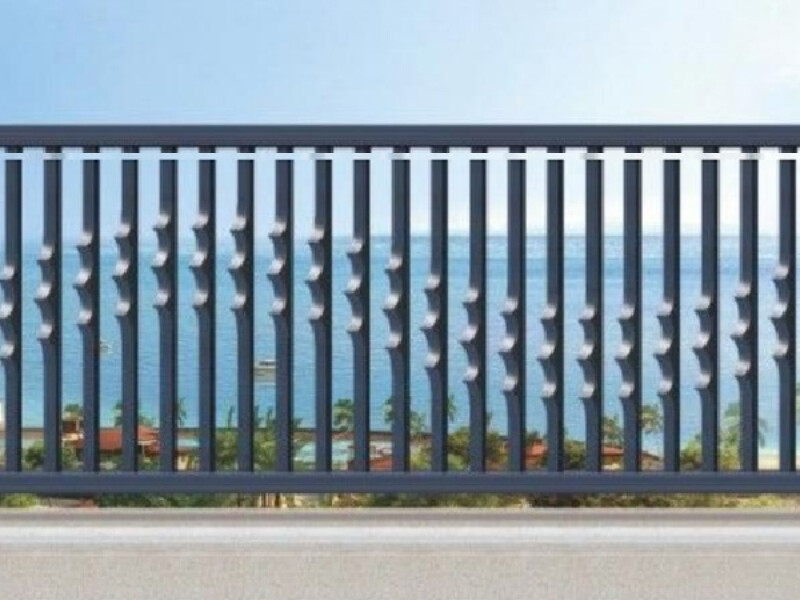 Aluminum alloy guardrail
