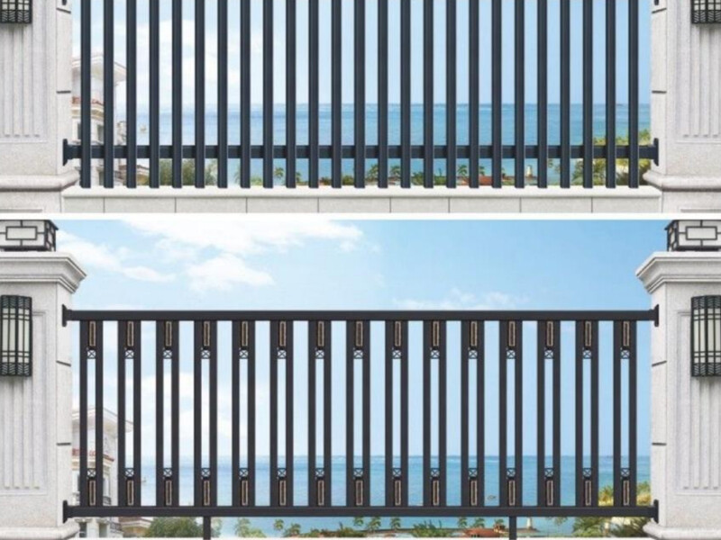 Aluminum alloy fence
