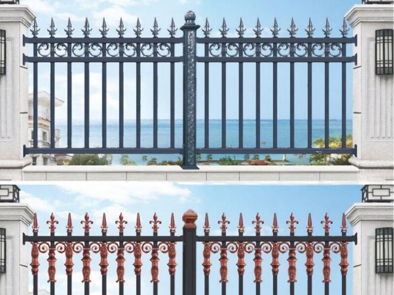 Aluminum alloy guardrail