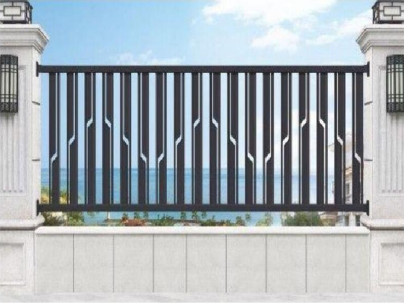 Aluminum alloy guardrail